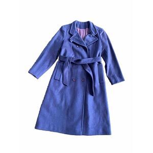 Vintage Womens Coat Lorendale By Bromleigh Wool (Z) Purple Violet XS / Small